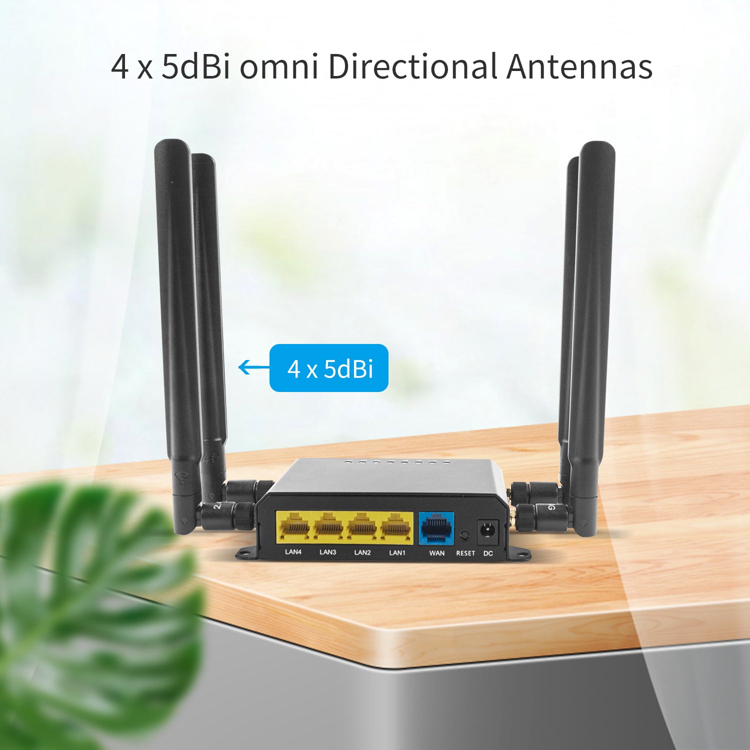 WE826 4G LTE Router With SIM Card Slot Wireless 300Mbps Wifi